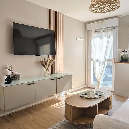 Appartement Cosy Centre-ville - Calme - 4 Pers - équipé - Caen